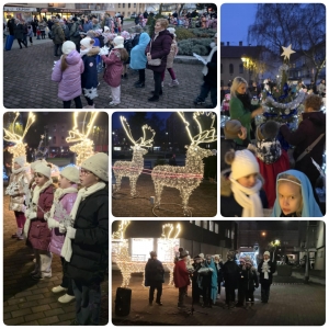 Karácsonyvárás a Vörösmarty téren